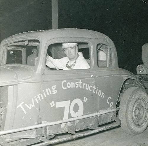 Whittemore Speedway - Don Swain 1956 (newer photo)